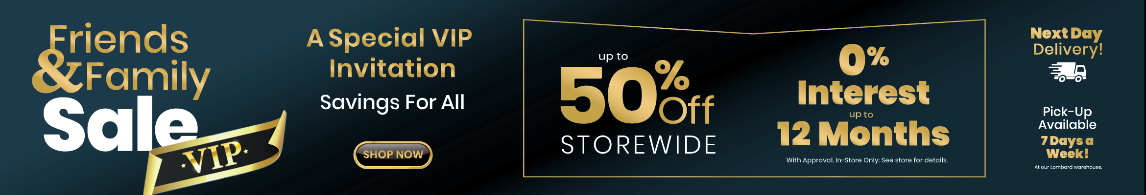 fRIENDS AND FAMILY SALE